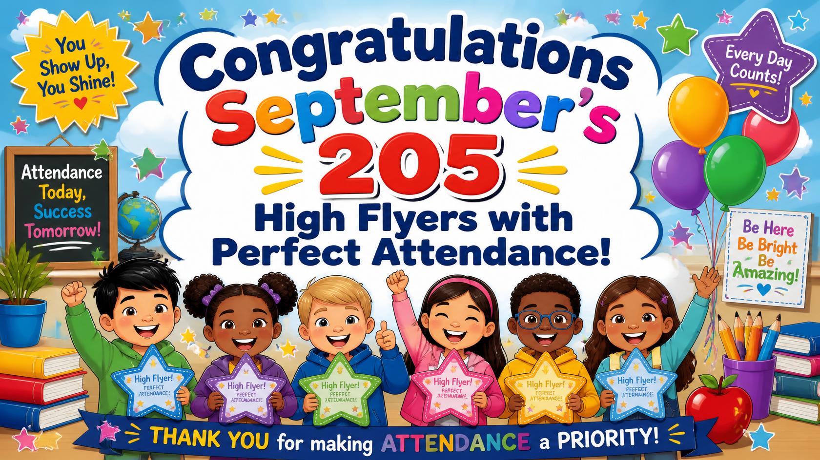 September's Perfect Attendance